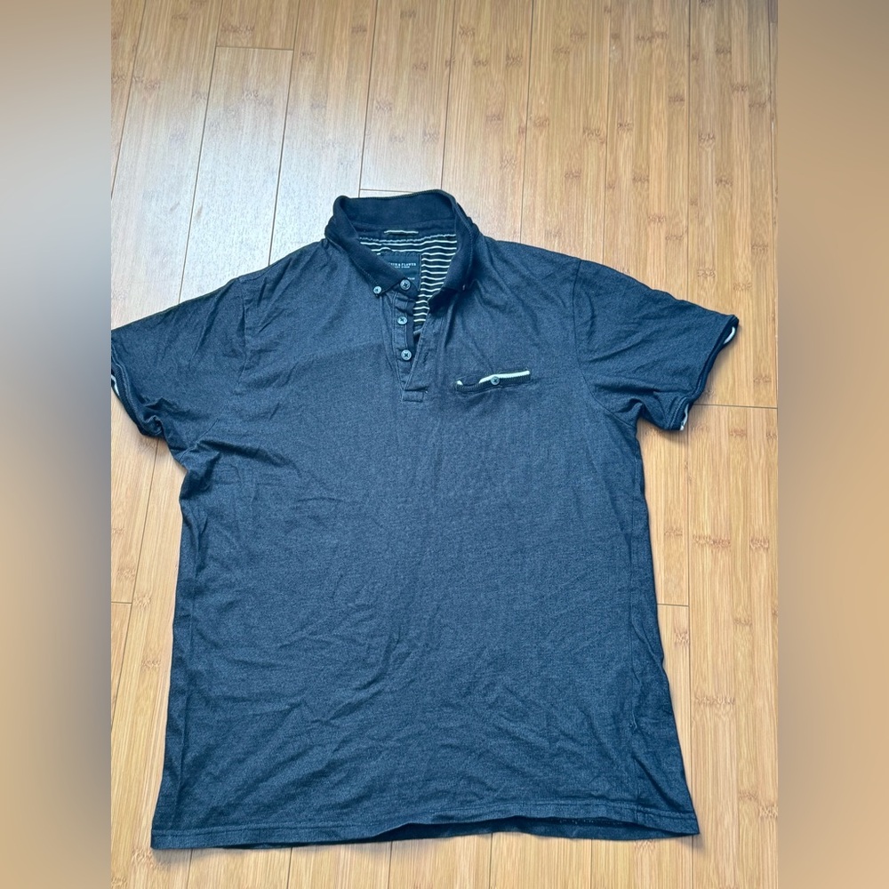 Men's Black Polo Shirt